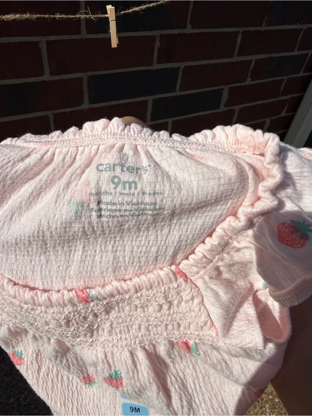 Carters light pink